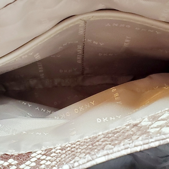 DKNY Paige Snake Satchel - Picture 12 of 13